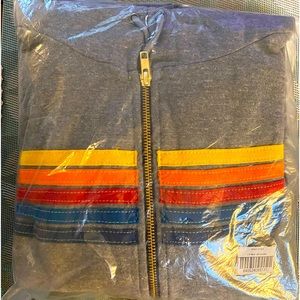 Zip up sweatshirt hoodie. $189 on website.